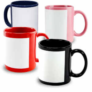Caneca com Tarja Personalizada