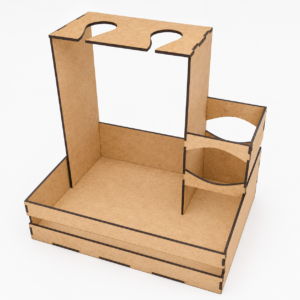 Cesta de Vinho em MDF